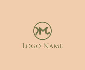 m, k, j letter logo for brand and brand identity. 