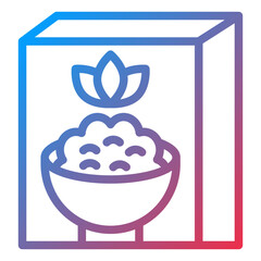 Vector Design Cereal Icon Style