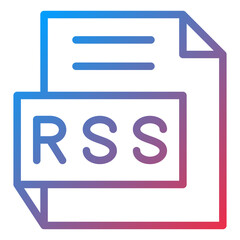 Vector Design RSS Icon Style