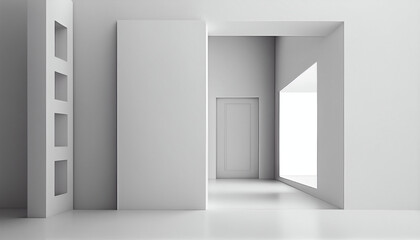 3D White Room