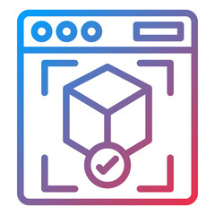 Vector Design Rendering Icon Style