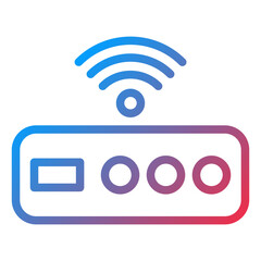 Vector Design Sensor Icon Style