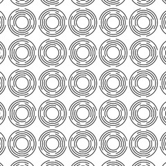 black and white seamless pattern
