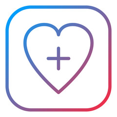 Obraz premium Vector Design Medical App Icon Style