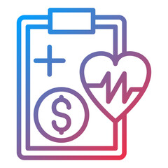 Obraz premium Vector Design Health Insurance Icon Style