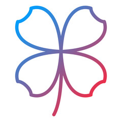 Vector Design Clover Icon Style