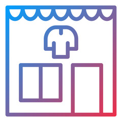 Vector Design Clothing Store Icon Style