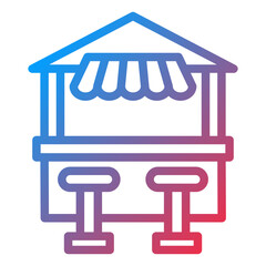 Vector Design Street Food Icon Style