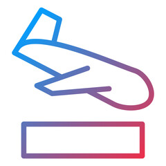 Vector Design Landing Icon Style