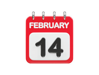 Calendar icon 3d rendering vector illustration