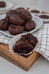 chocolate muffisn