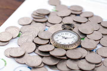 Financial investment time coins and pocket watches