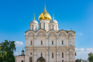 The Cathedral of the Archangel in Moscow Kremlin. The Cathedral of the Archangel is a Russian Orthodox church dedicated to the Archangel Michael.