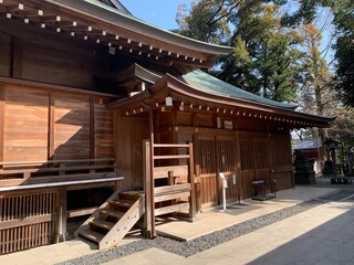 久伊豆神社の境内
