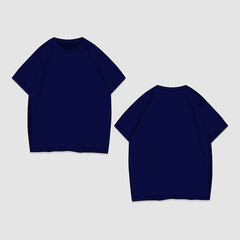 T-shirt Mockup Vector Image And Illustration