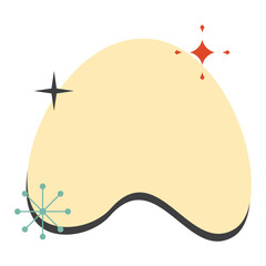 Retro Frame Text Box