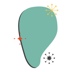 Retro Frame Text Box