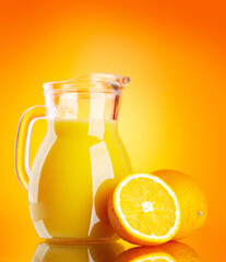 Fresh orange juice