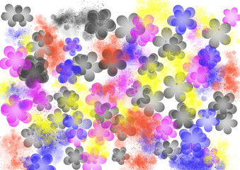 abstract watercolor Abstract art, Colorful Art Background, watercolor splatter, splash, Colorful dust, PNG, Transparent
