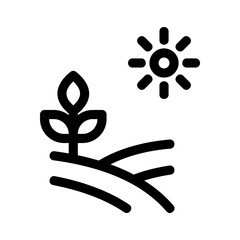 Obraz premium agriculture icon or logo isolated sign symbol vector illustration - high quality black style vector icons 