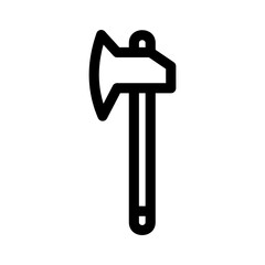 axe icon or logo isolated sign symbol vector illustration - high quality black style vector icons
