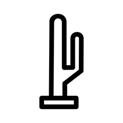 cactus icon or logo isolated sign symbol vector illustration - high quality black style vector icons
