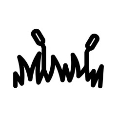 Obraz premium grass icon or logo isolated sign symbol vector illustration - high quality black style vector icons 