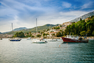 Boats in Herceg Novi