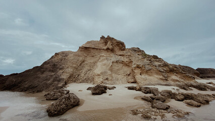 landscape with clouds