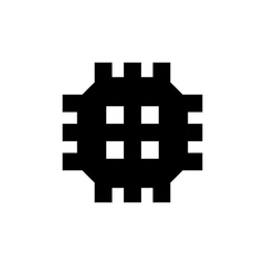 cpu glyph icon