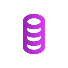database gradient icon