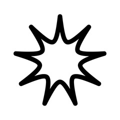 sun icon or logo isolated sign symbol vector illustration - high quality black style vector icons
