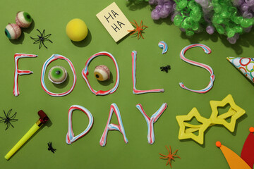 Concept of Happy 1 april Fools day