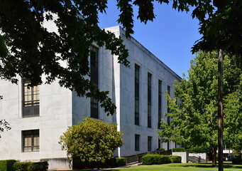 Modern Legislation Building in Salem, the Capital City of Oregon