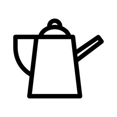 watering can icon or logo isolated sign symbol vector illustration - high quality black style vector icons
