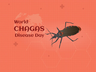 World Chagas disease day.awareness of the disease and awareness of prevention at home.
