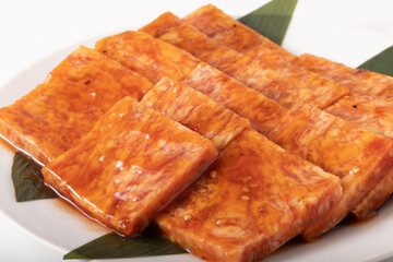 牛肉加工品　牛バラカルビ焼き肉用　(成型肉)