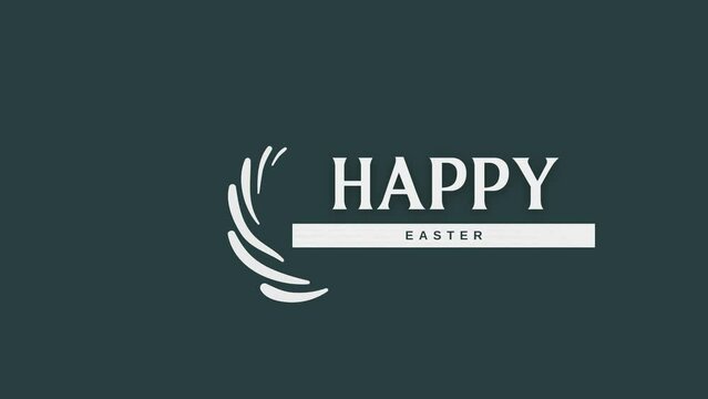happy easter day wish video with premium background