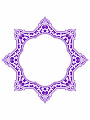 vector vintage floral flourish frame illustration