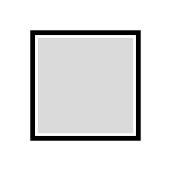 Wood frame. Modern frame. Classic frame. Banner. Gallery, painting. Photo frame.