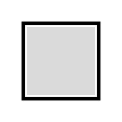 Wood frame. Modern frame. Classic frame. Banner. Gallery, painting. Photo frame.