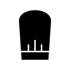 chef icon or logo isolated sign symbol vector illustration - high quality black style vector icons
