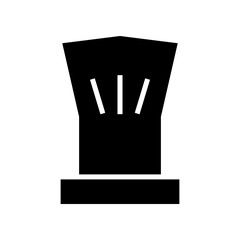 chef icon or logo isolated sign symbol vector illustration - high quality black style vector icons
