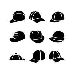 hat icon or logo isolated sign symbol vector illustration - high quality black style vector icons
