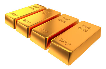 Illustration of gold bank bullion. Business and finance concept. png transparent