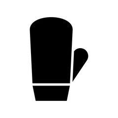 mitten icon or logo isolated sign symbol vector illustration - high quality black style vector icons
