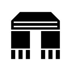 scarf icon or logo isolated sign symbol vector illustration - high quality black style vector icons
