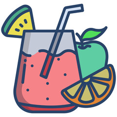 Fruit juice icon