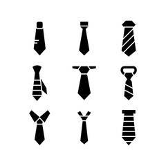 tie icon or logo isolated sign symbol vector illustration - high quality black style vector icons
