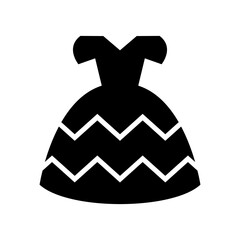 wedding dress icon or logo isolated sign symbol vector illustration - high quality black style vector icons
